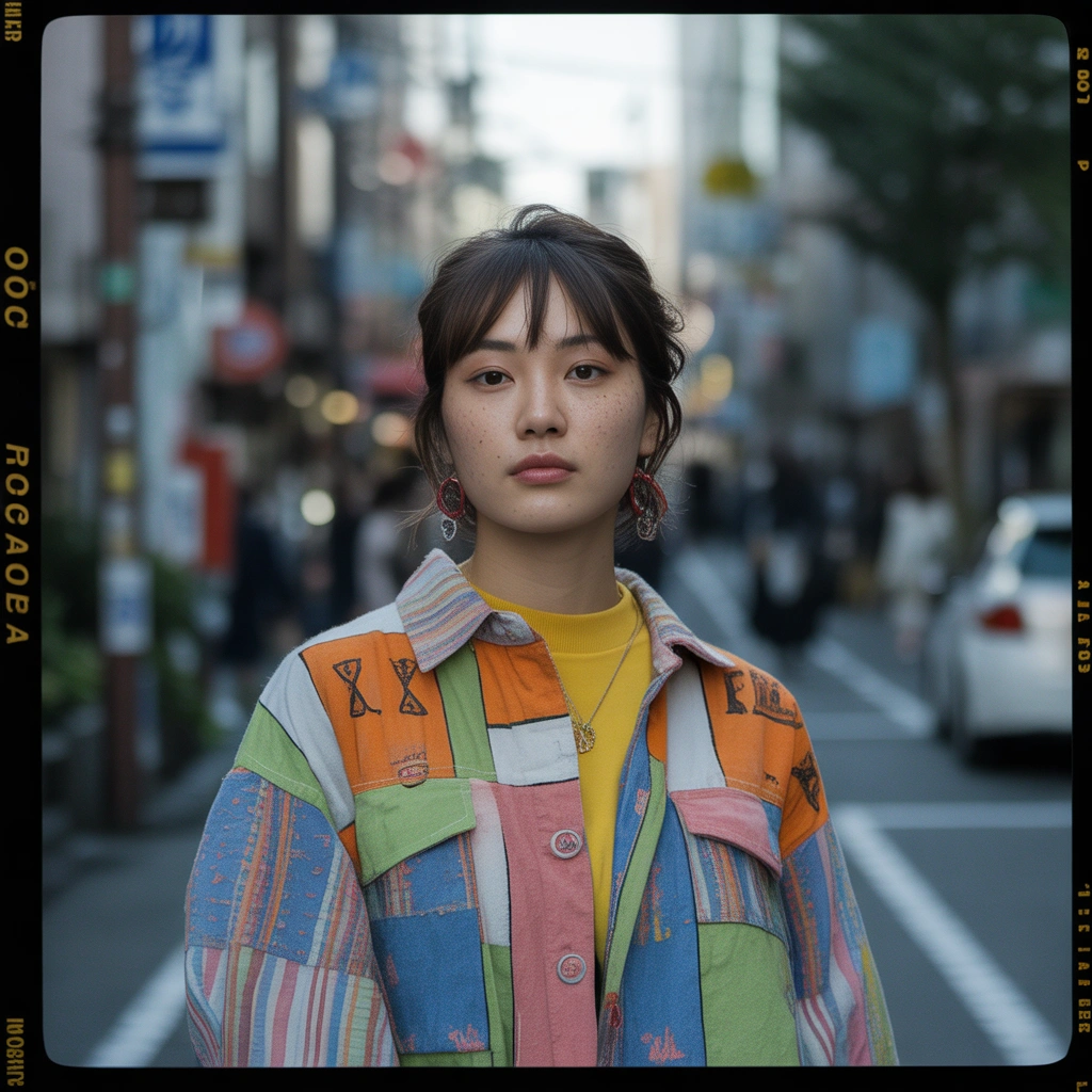 Street-fashion portrait