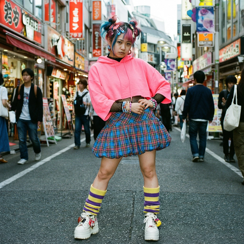 Street-fashion portrait