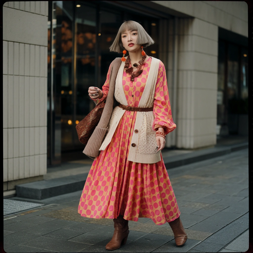 Street-fashion portrait