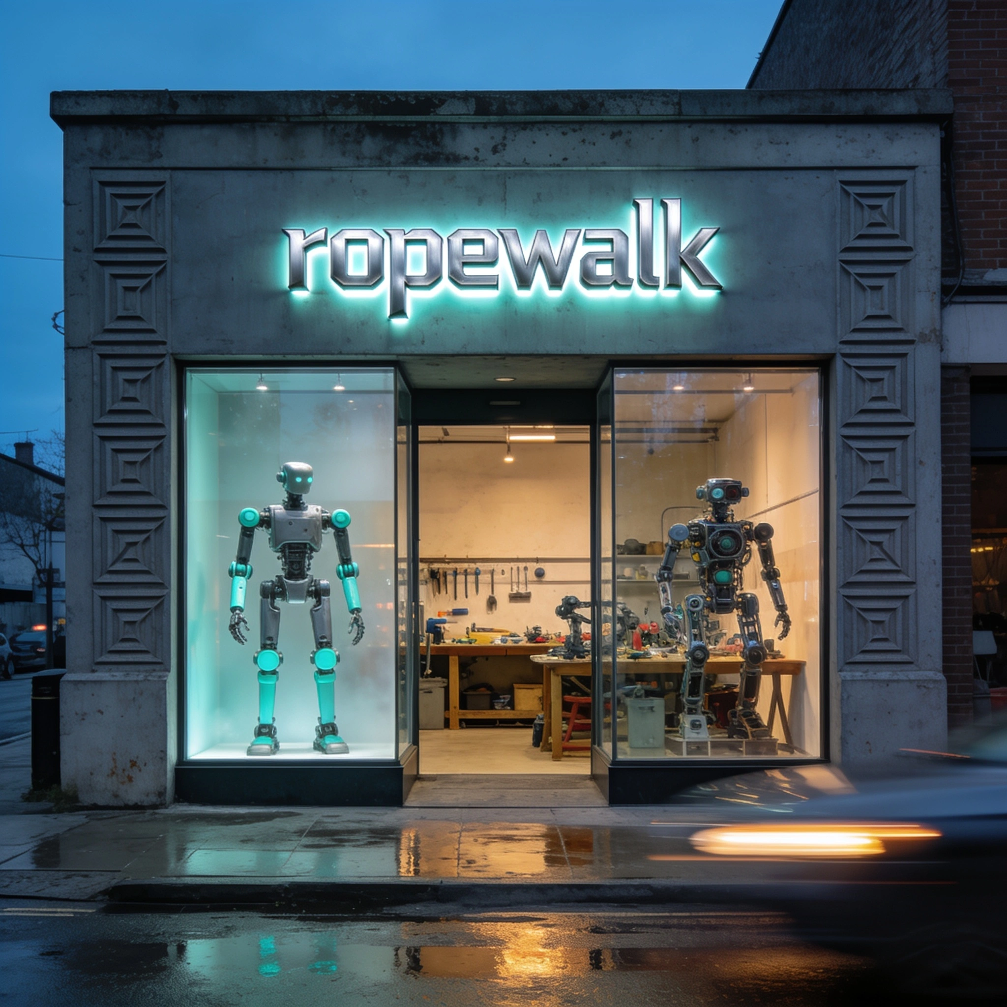 Robotic storefront
