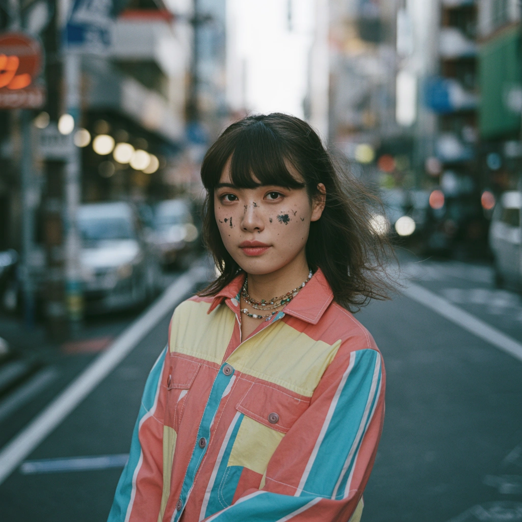 Street-fashion portrait