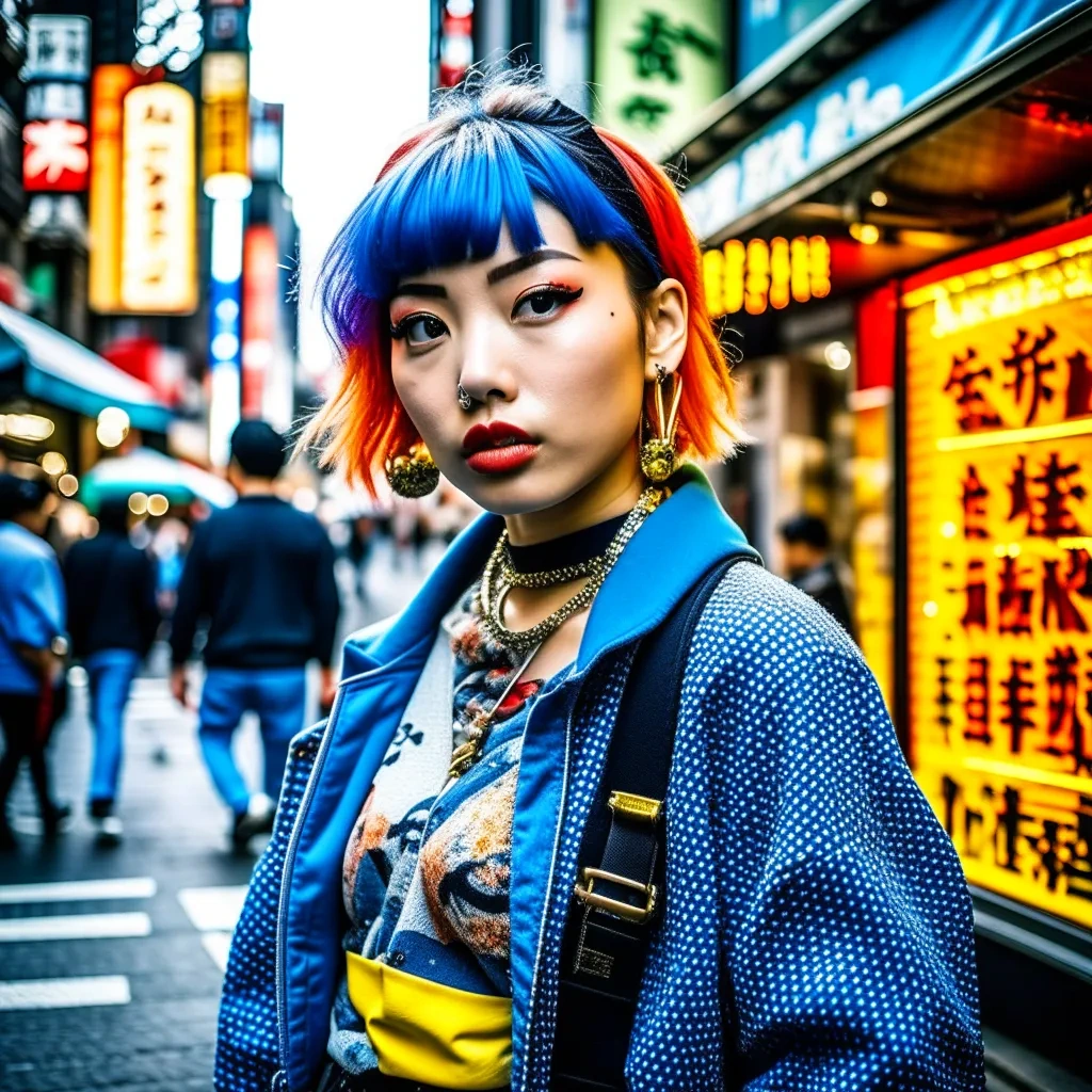 Street-fashion portrait