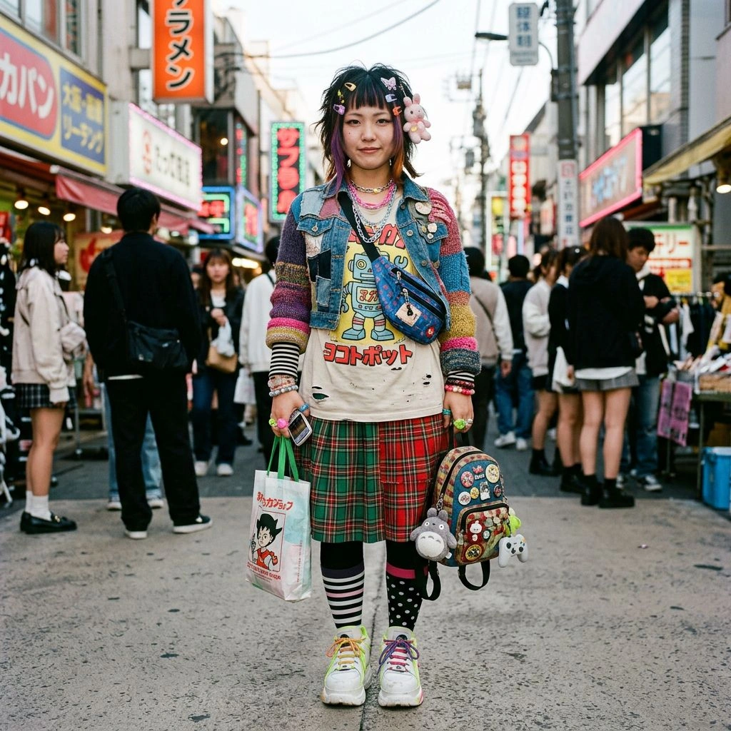 Street-fashion portrait