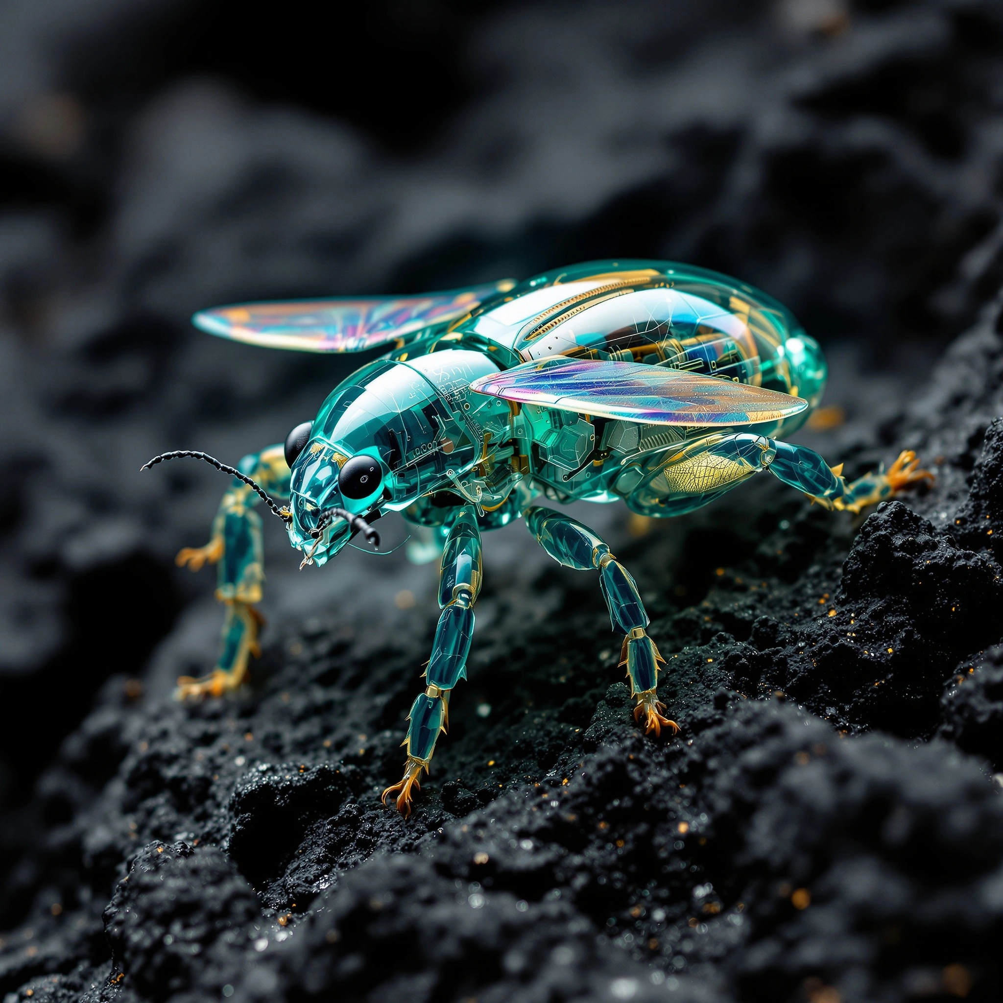 Glass beetle