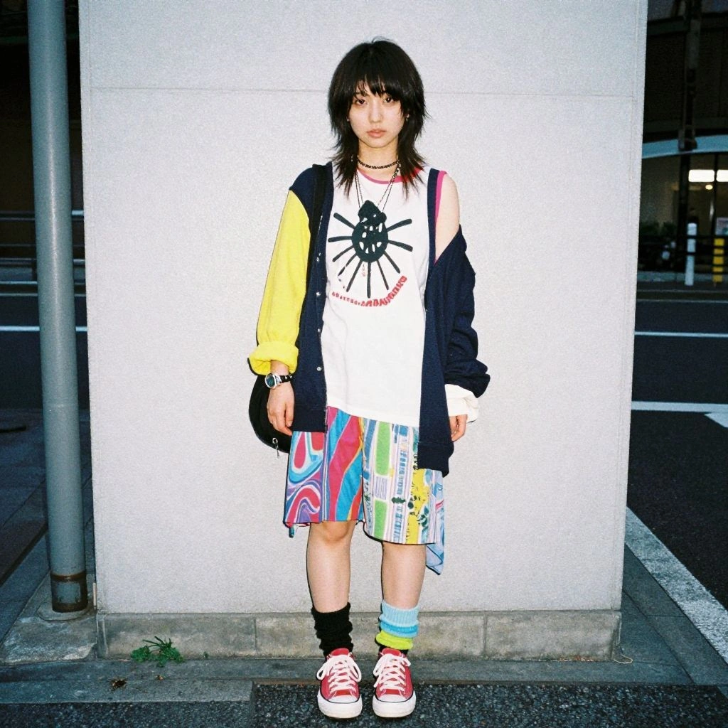 Street-fashion portrait