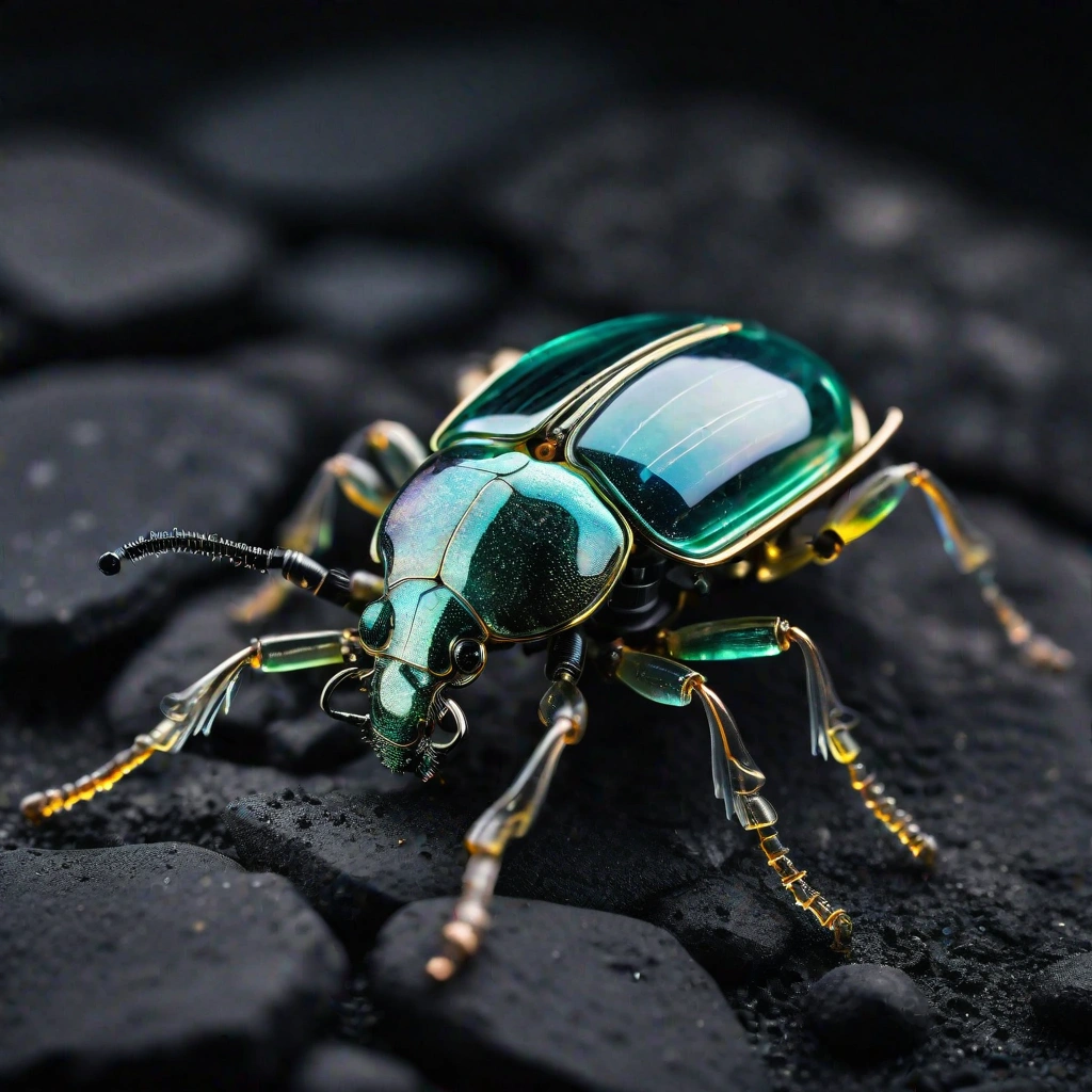 Glass beetle