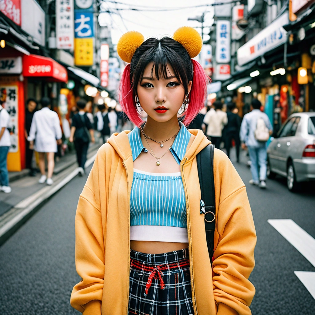 Street-fashion portrait