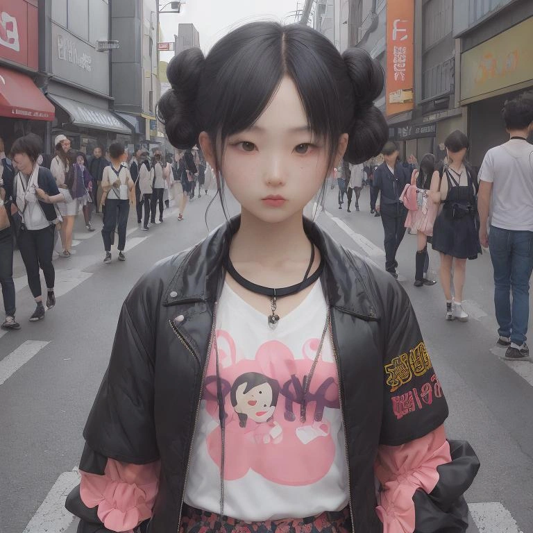 Street-fashion portrait
