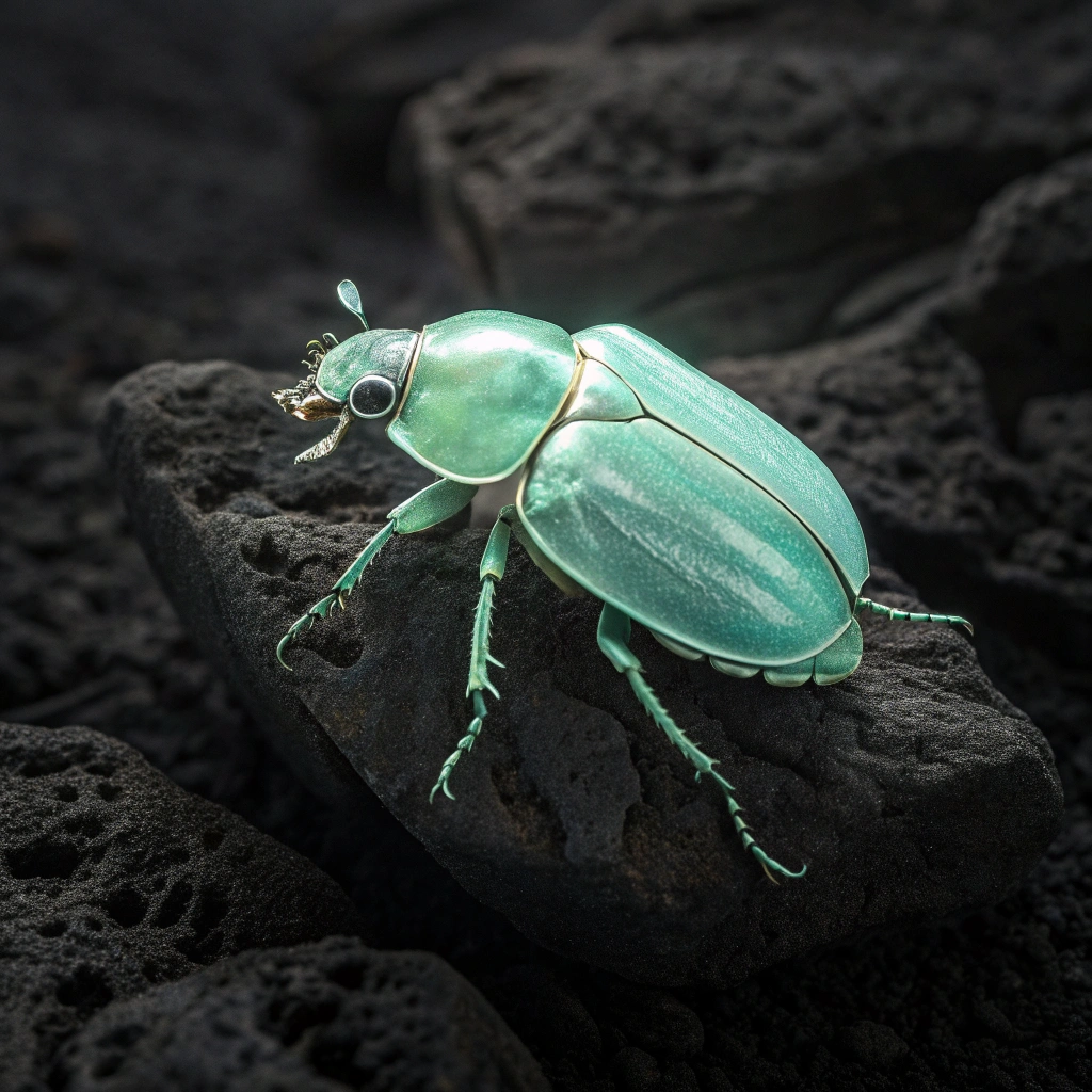 Glass beetle