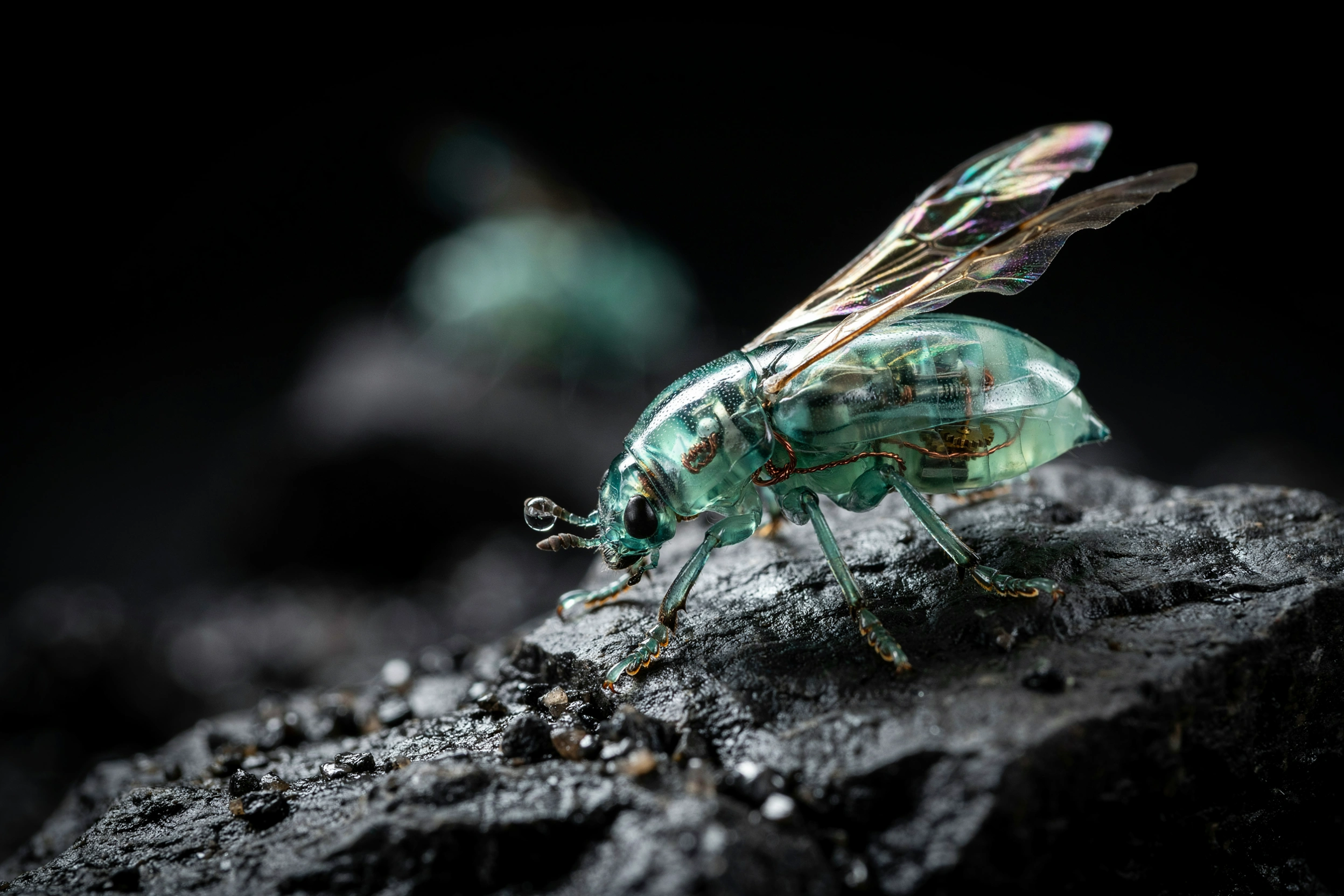 Glass beetle