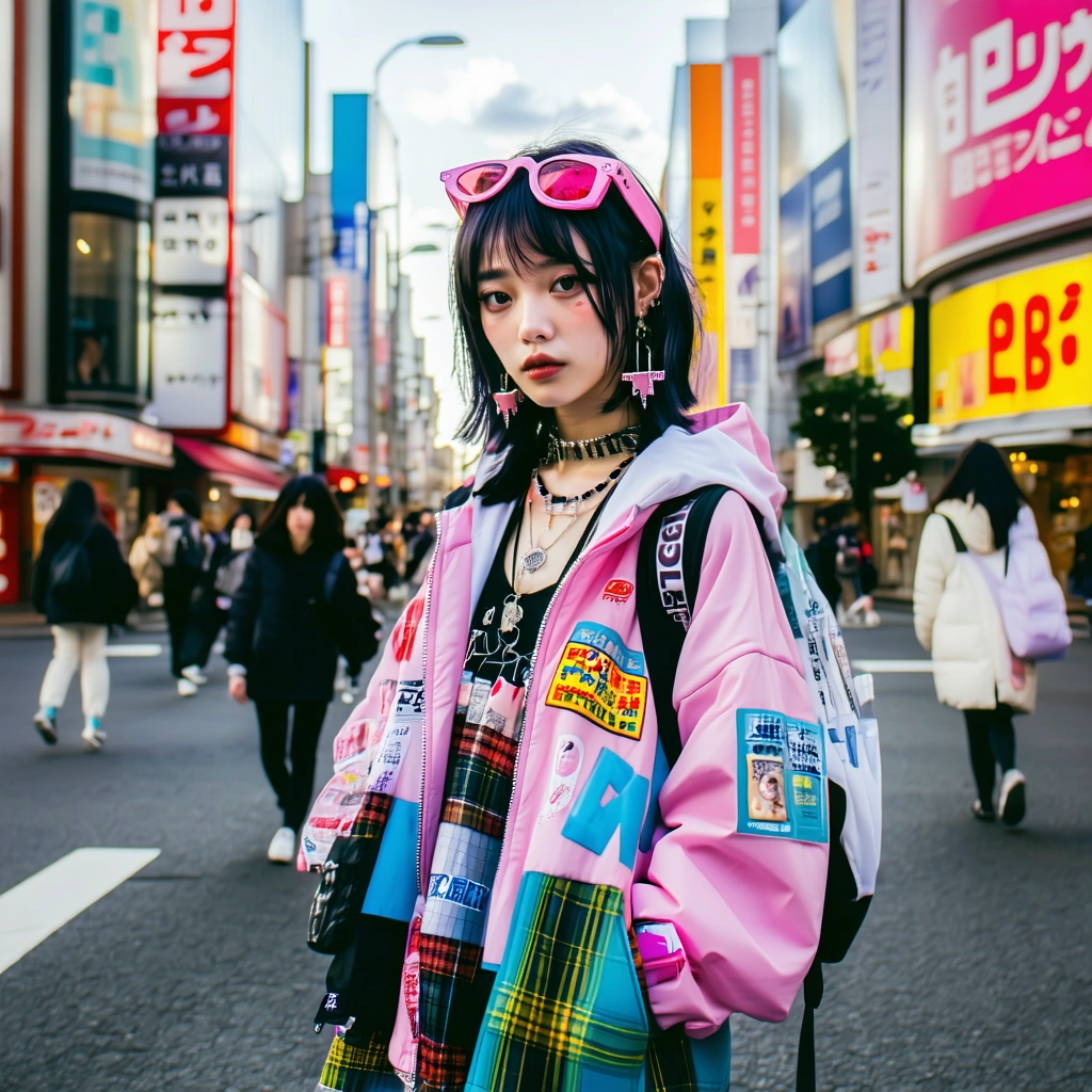 Street-fashion portrait