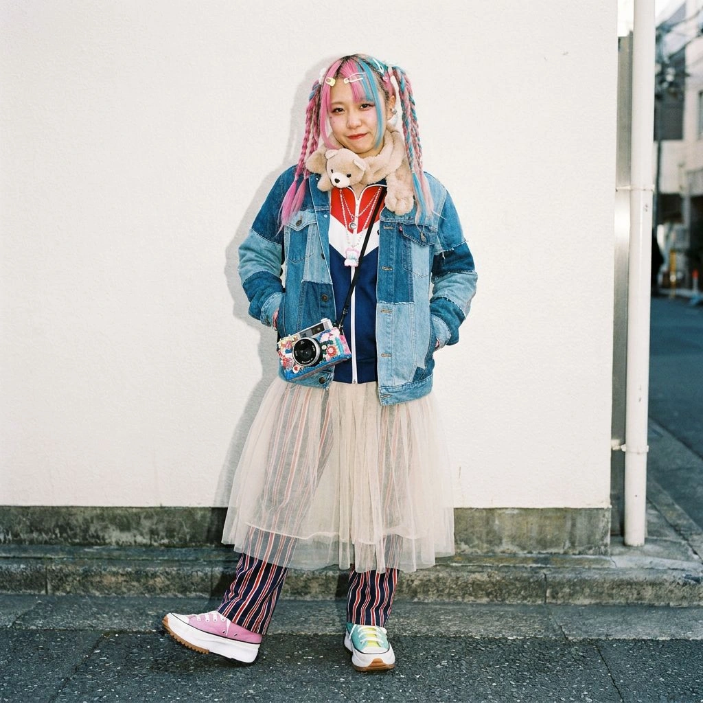 Street-fashion portrait