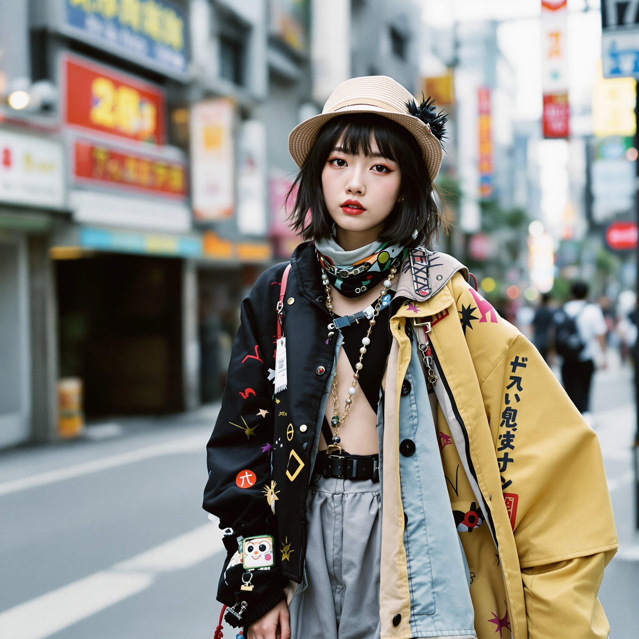 Street-fashion portrait
