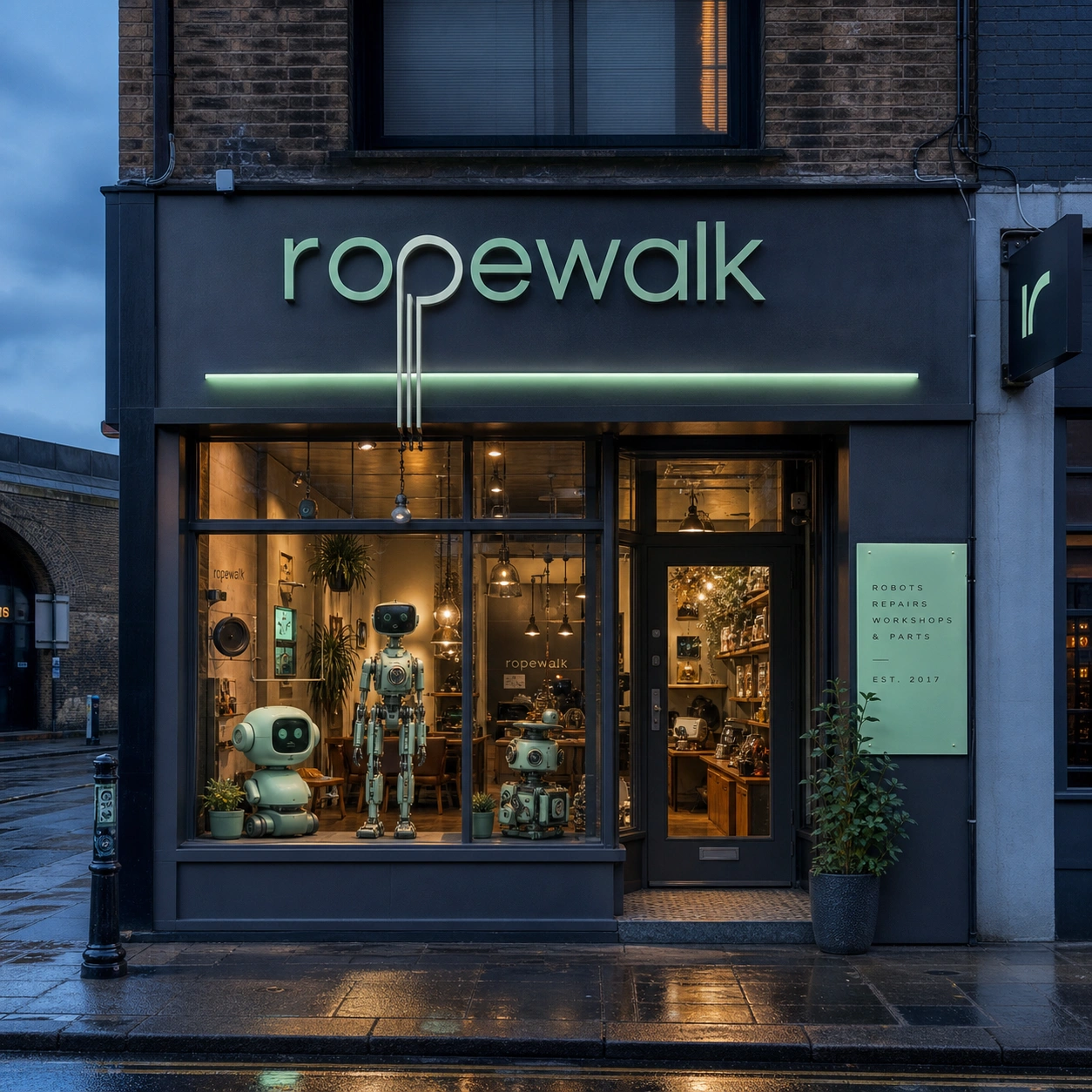 Robotic storefront