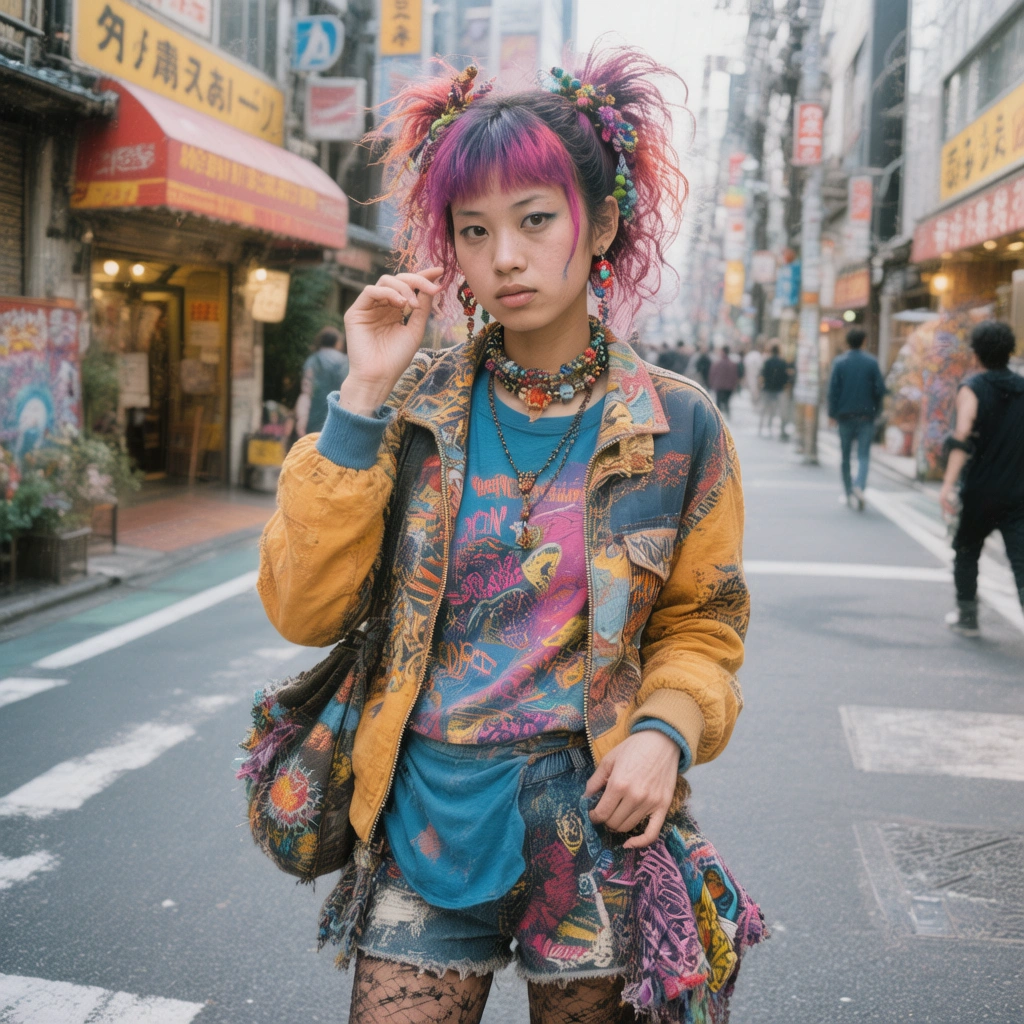 Street-fashion portrait