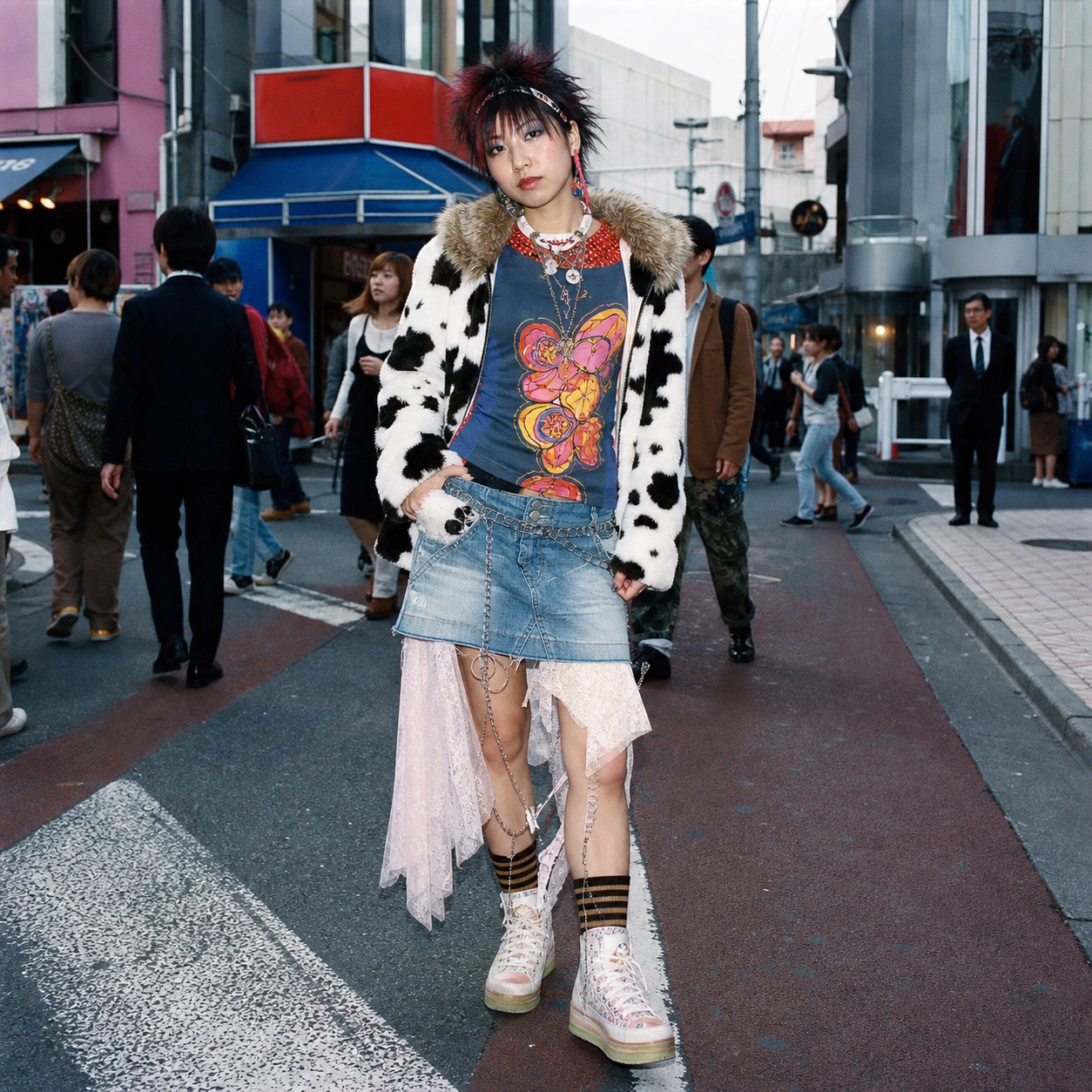 Street-fashion portrait