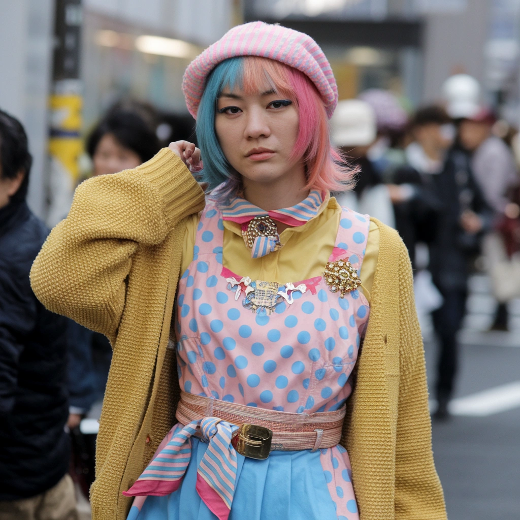Street-fashion portrait