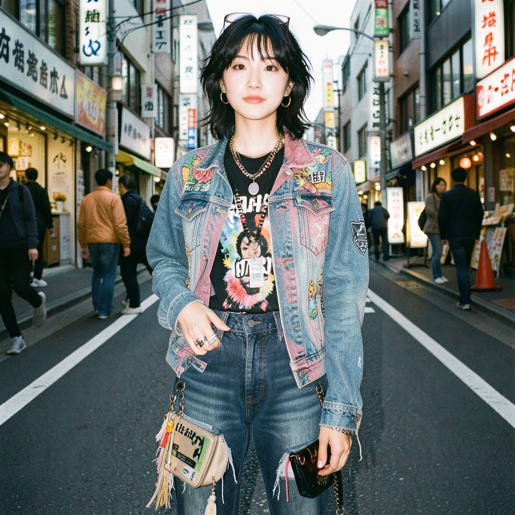 Street-fashion portrait