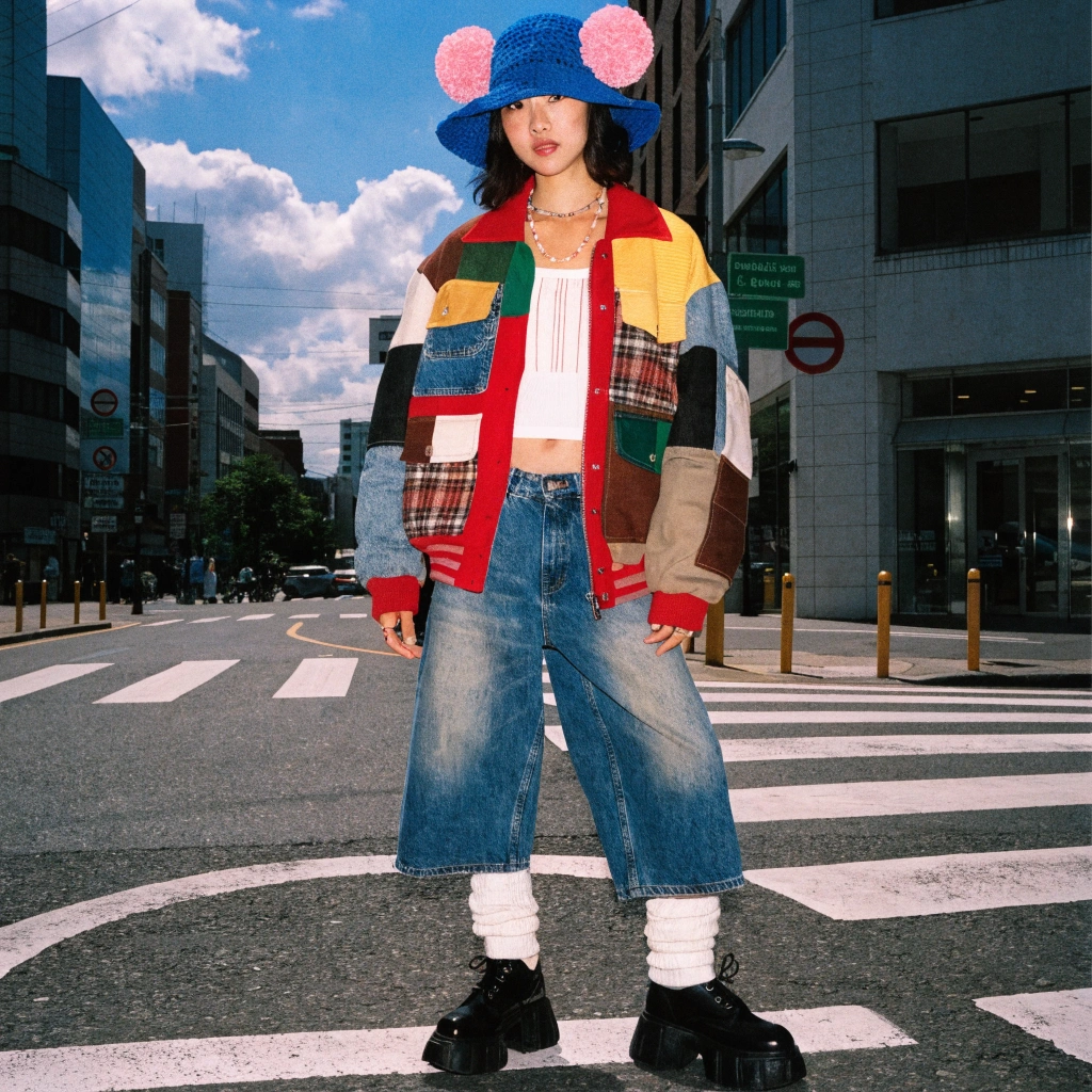 Street-fashion portrait
