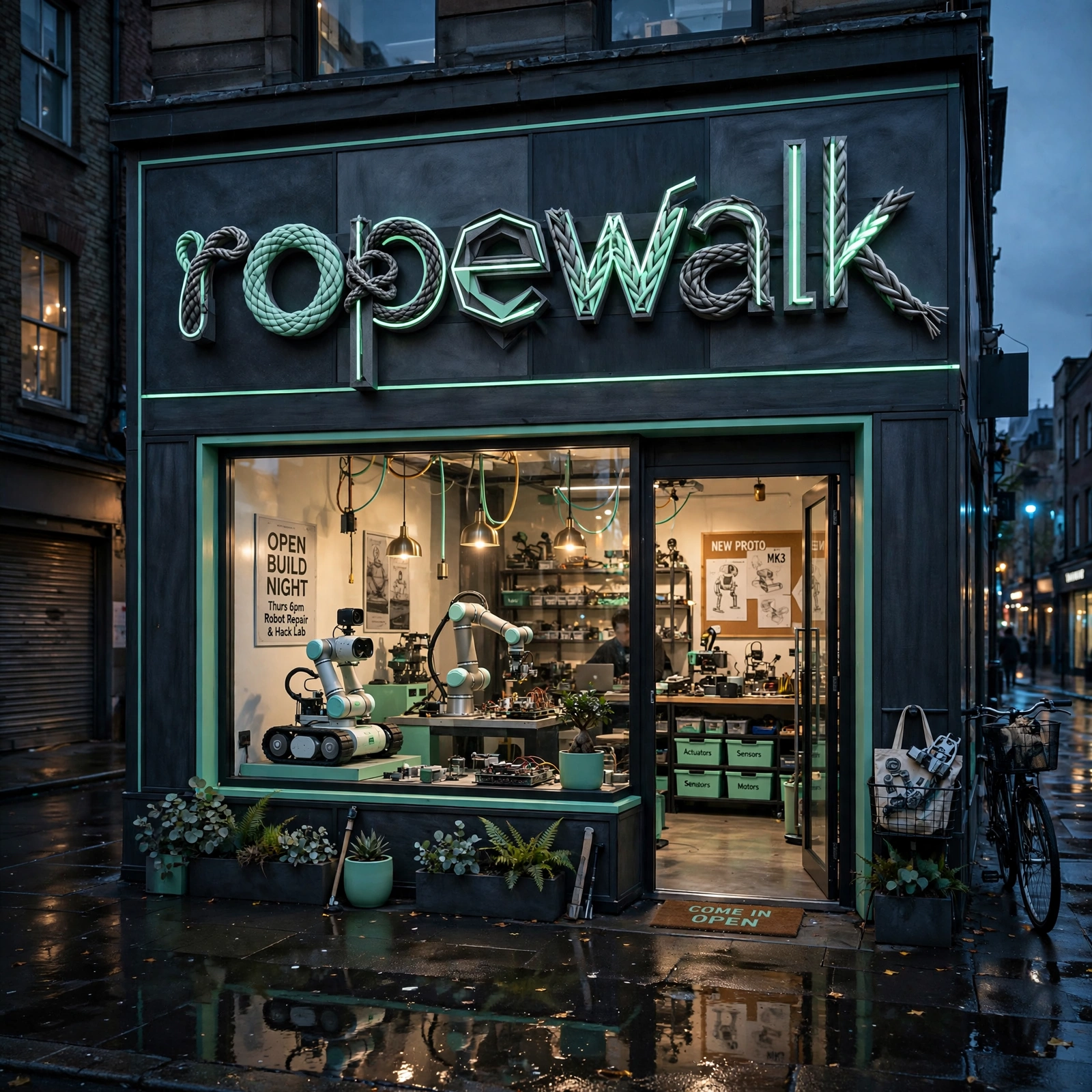 Robotic storefront