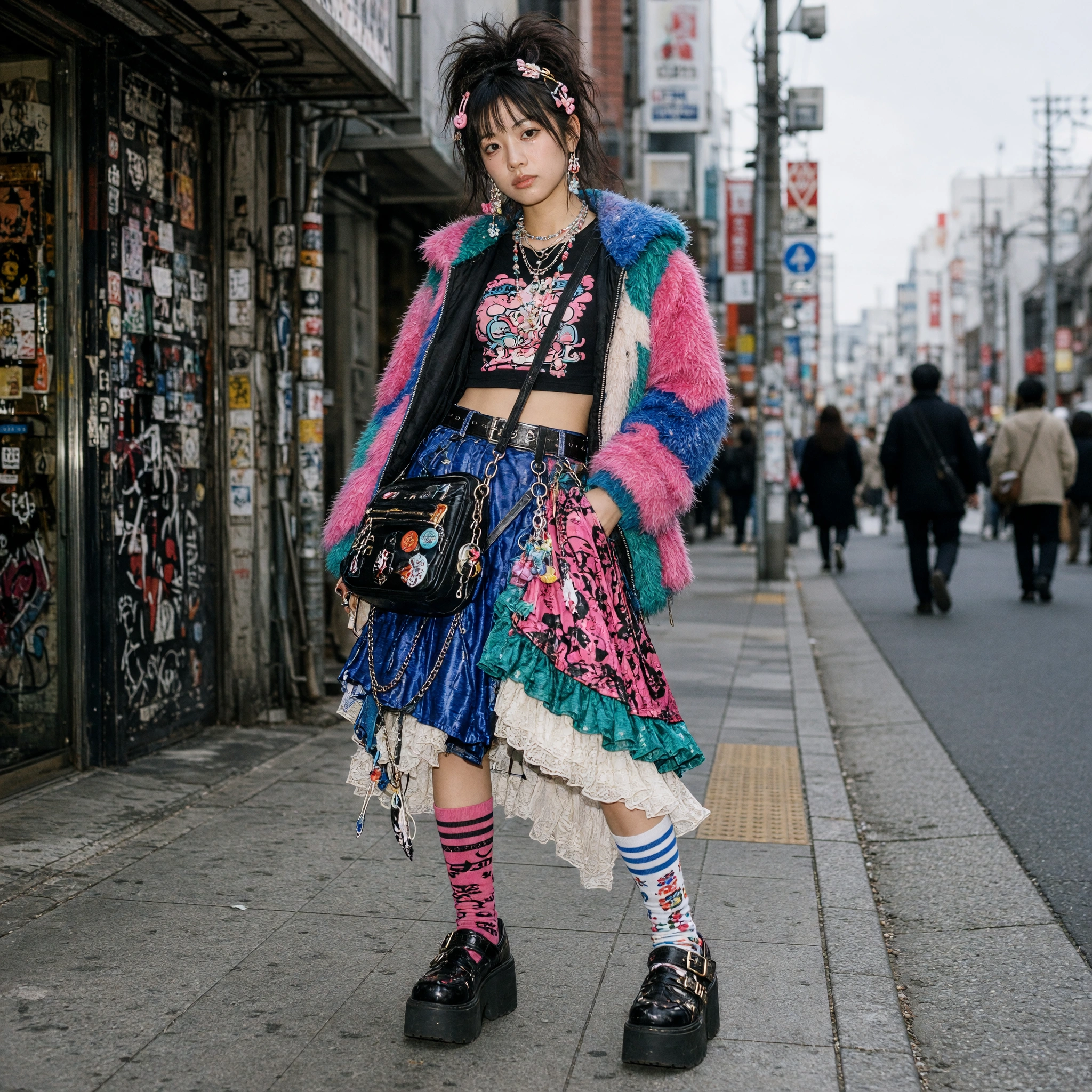 Street-fashion portrait