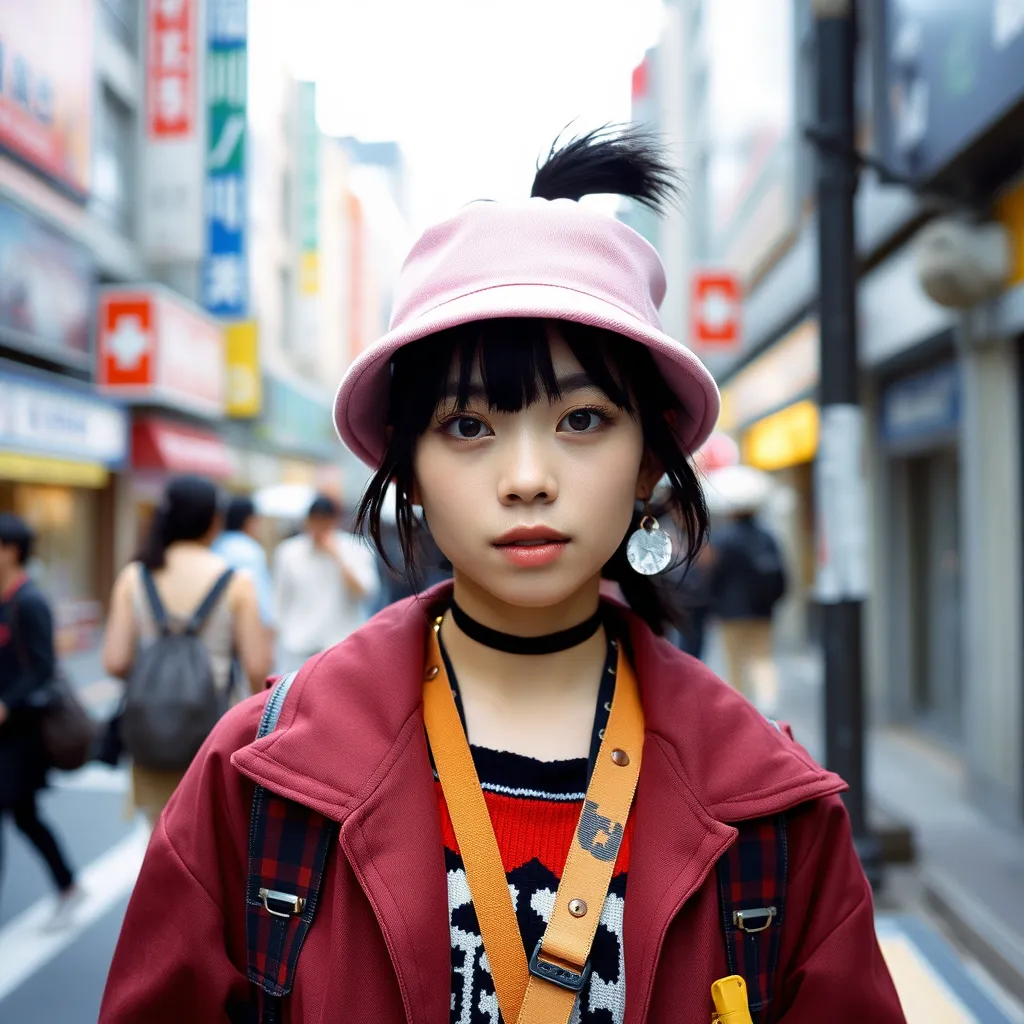 Street-fashion portrait