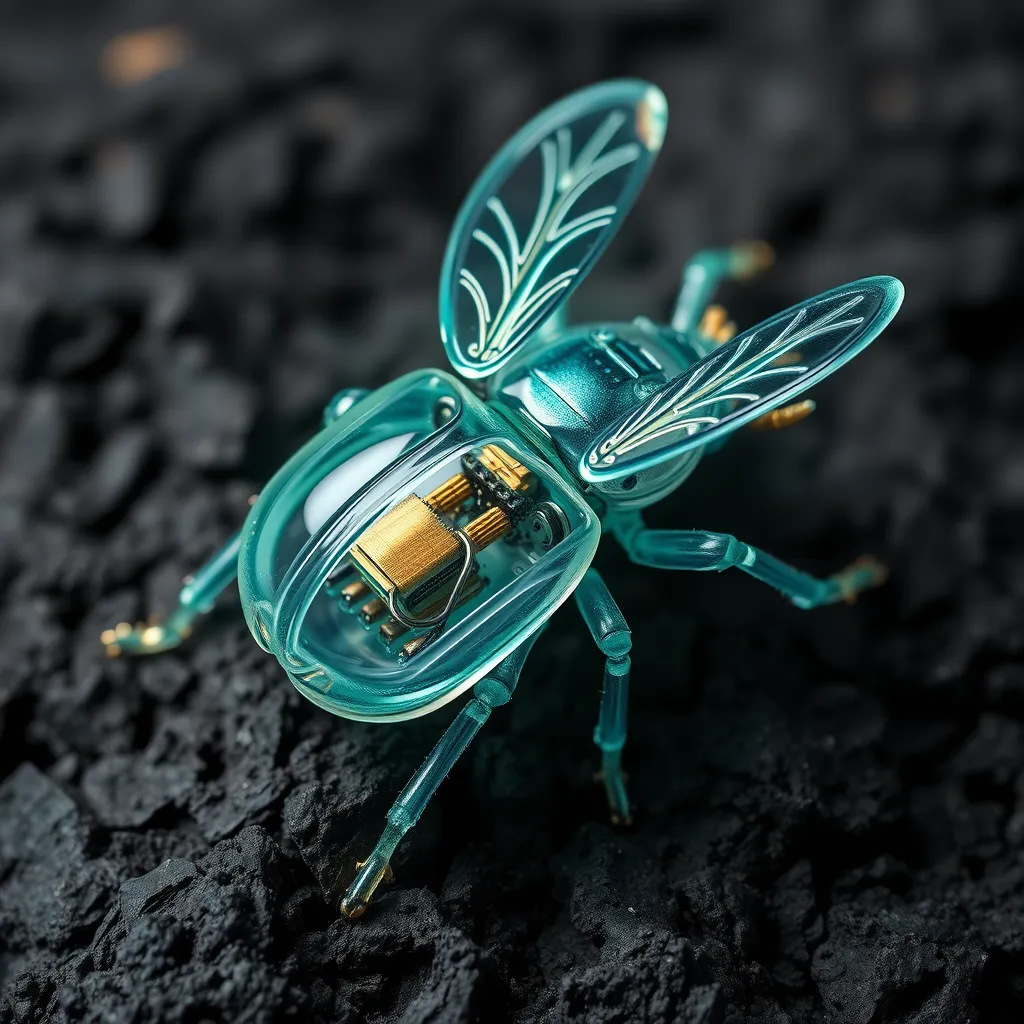Glass beetle