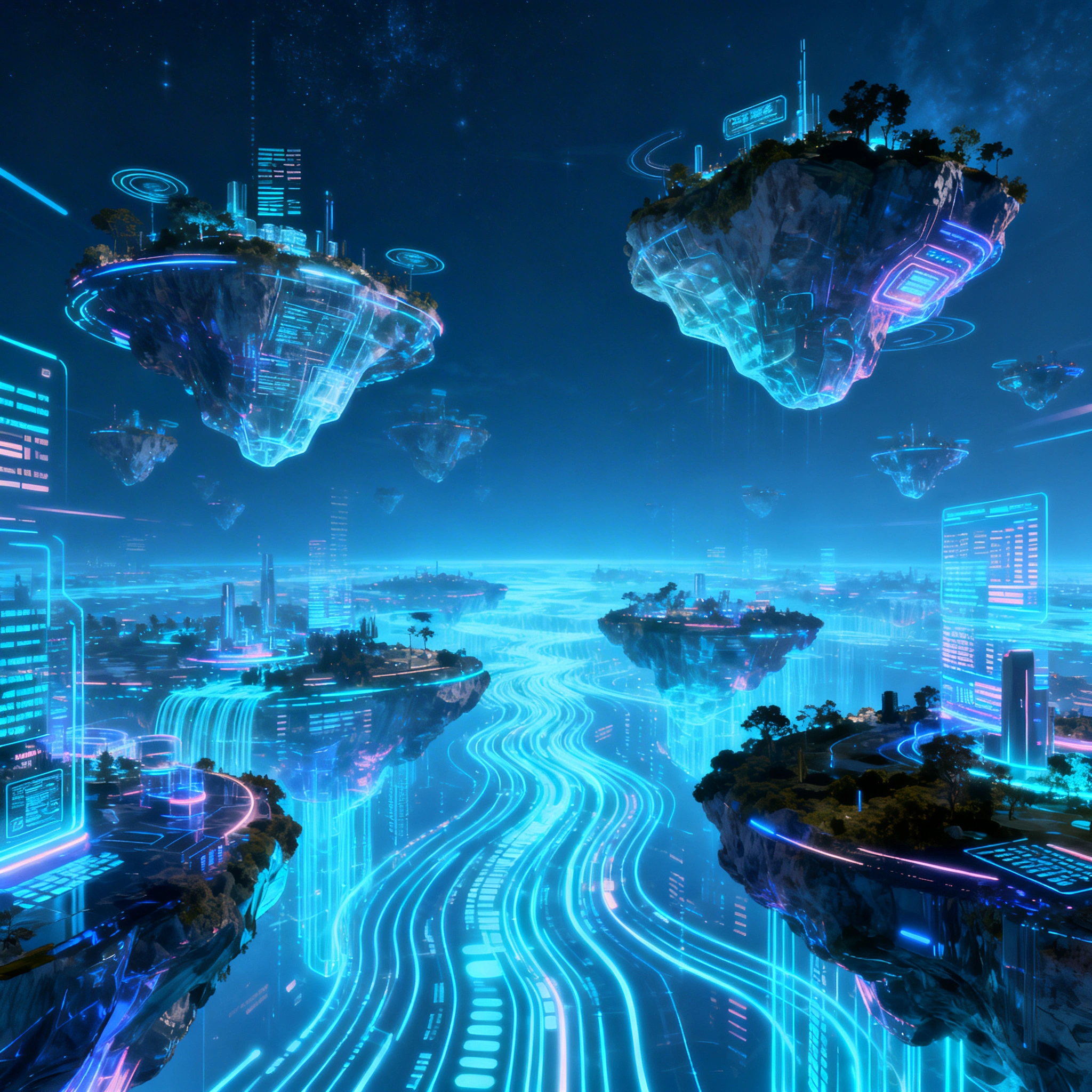 Мировые модели ИИ 2026 — визуализация DeepMind Genie / World Labs Marble